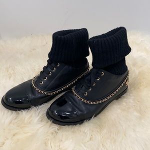 Chanel Combat boots